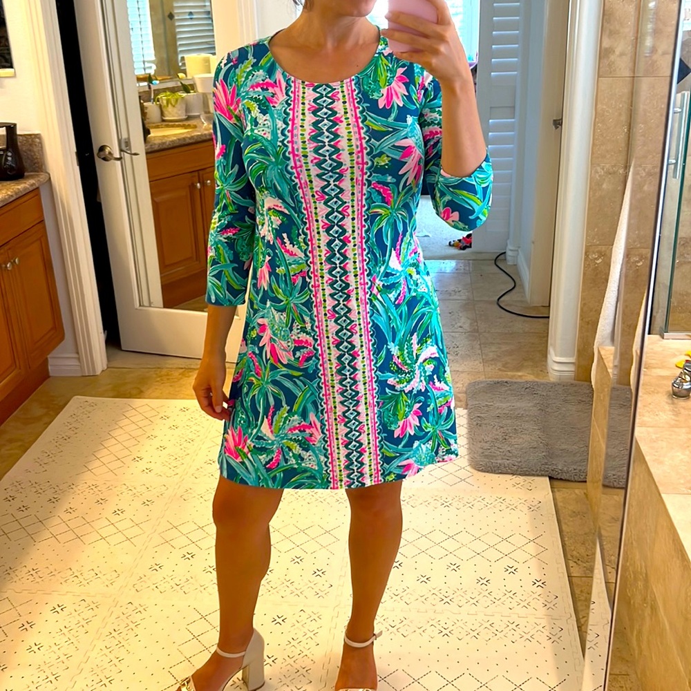 Lilly Pulitzer long sleeve mini dress small